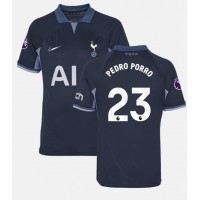 Pánský Fotbalový dres Tottenham Hotspur Pedro Porro #23 2023-24 Venkovní Krátký Rukáv